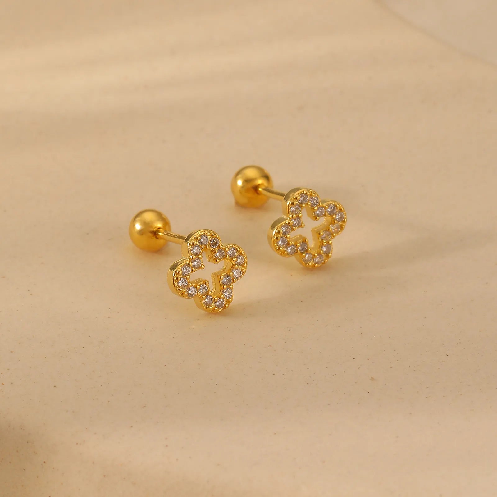 Puces d'oreilles Trèfle