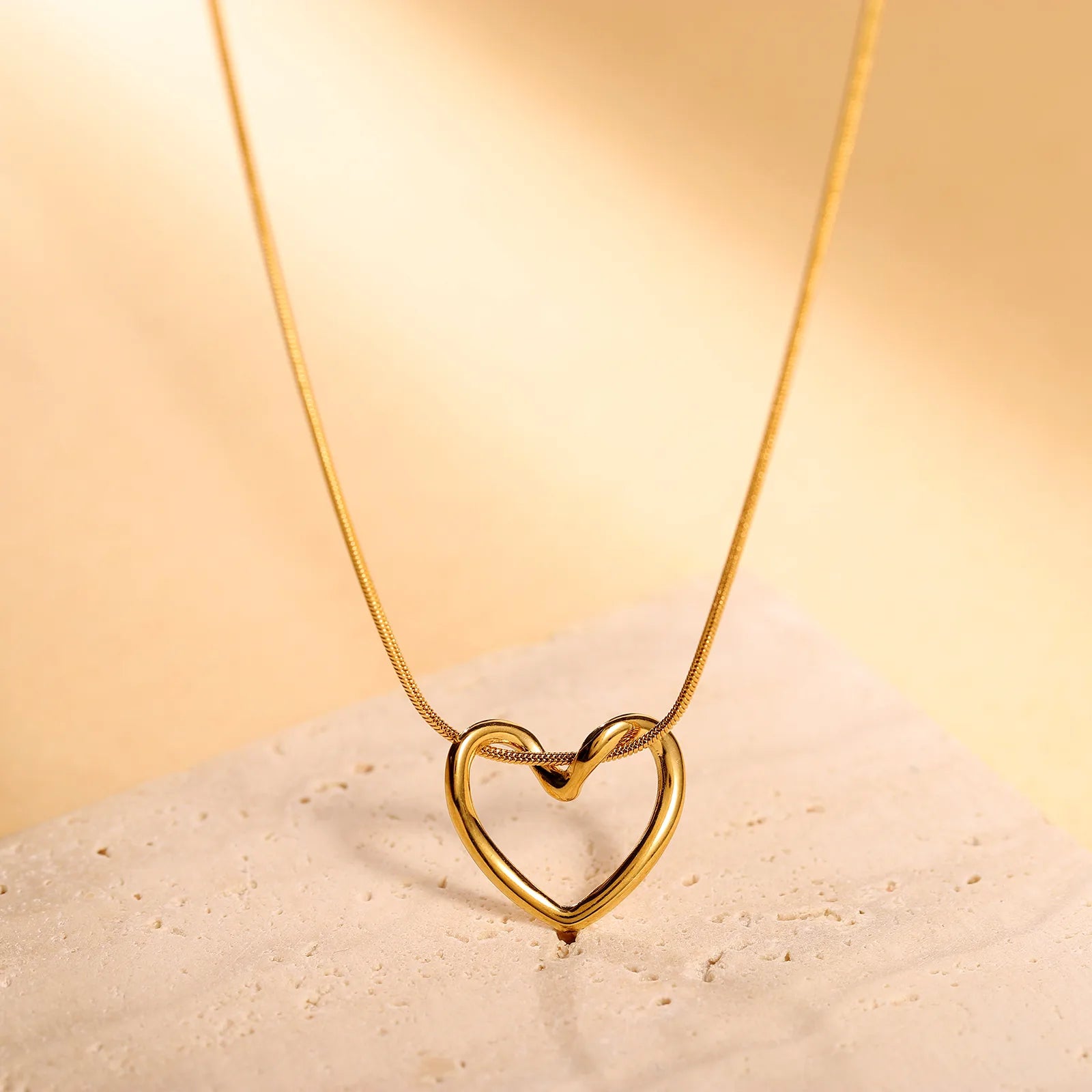Collier "Cœur libre"