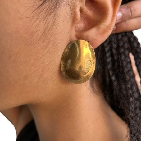 Boucles d'oreilles "Soleil d'or"