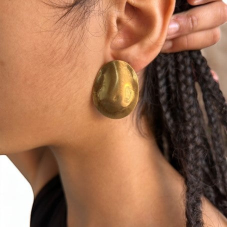 Boucles d'oreilles "Soleil d'or"