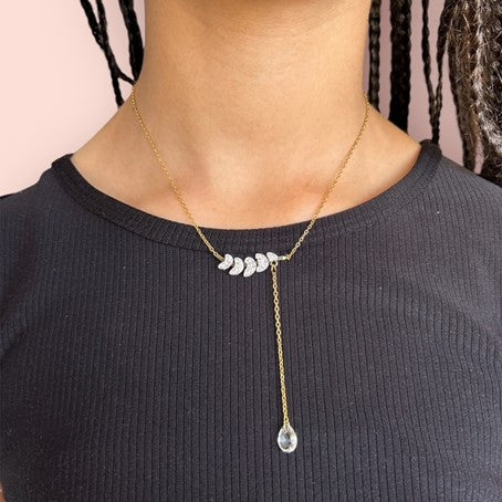 Collier "Cascade de Lumière"